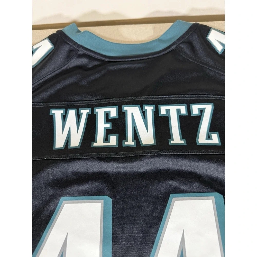 Philadelphia Eagles Jersey Adult Extra Large Black Nike Onfield Carson Wentz #11